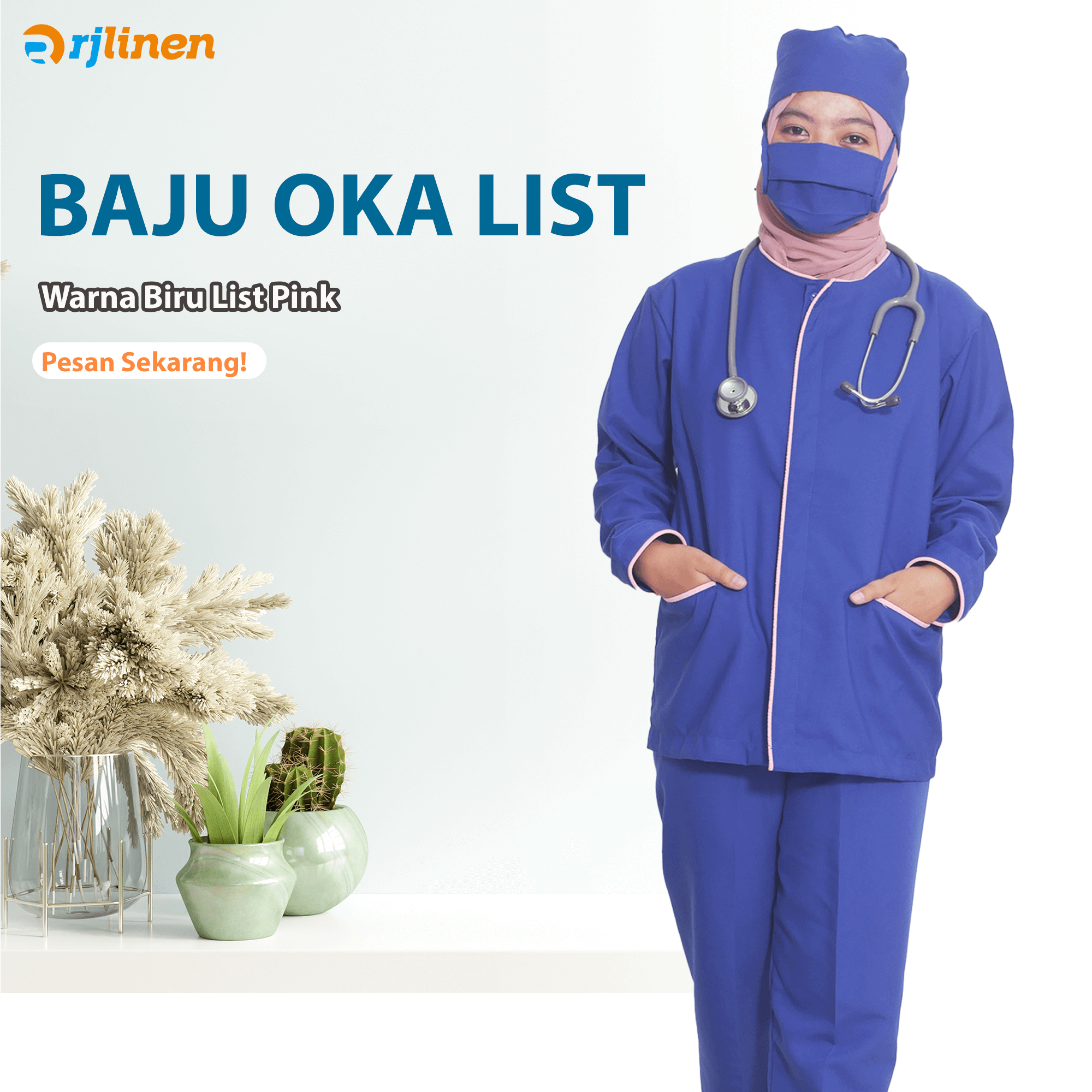 Pesan Baju OKA Steril Berkualitas di RJlinen