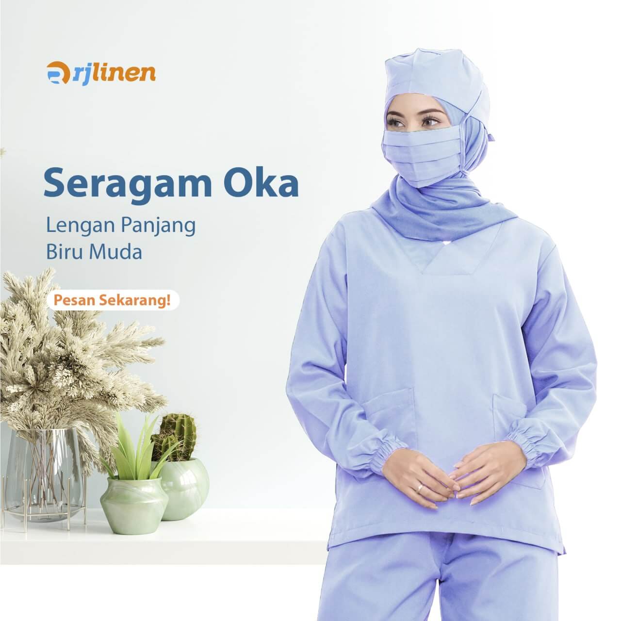 OKA Panjang - Biru Muda