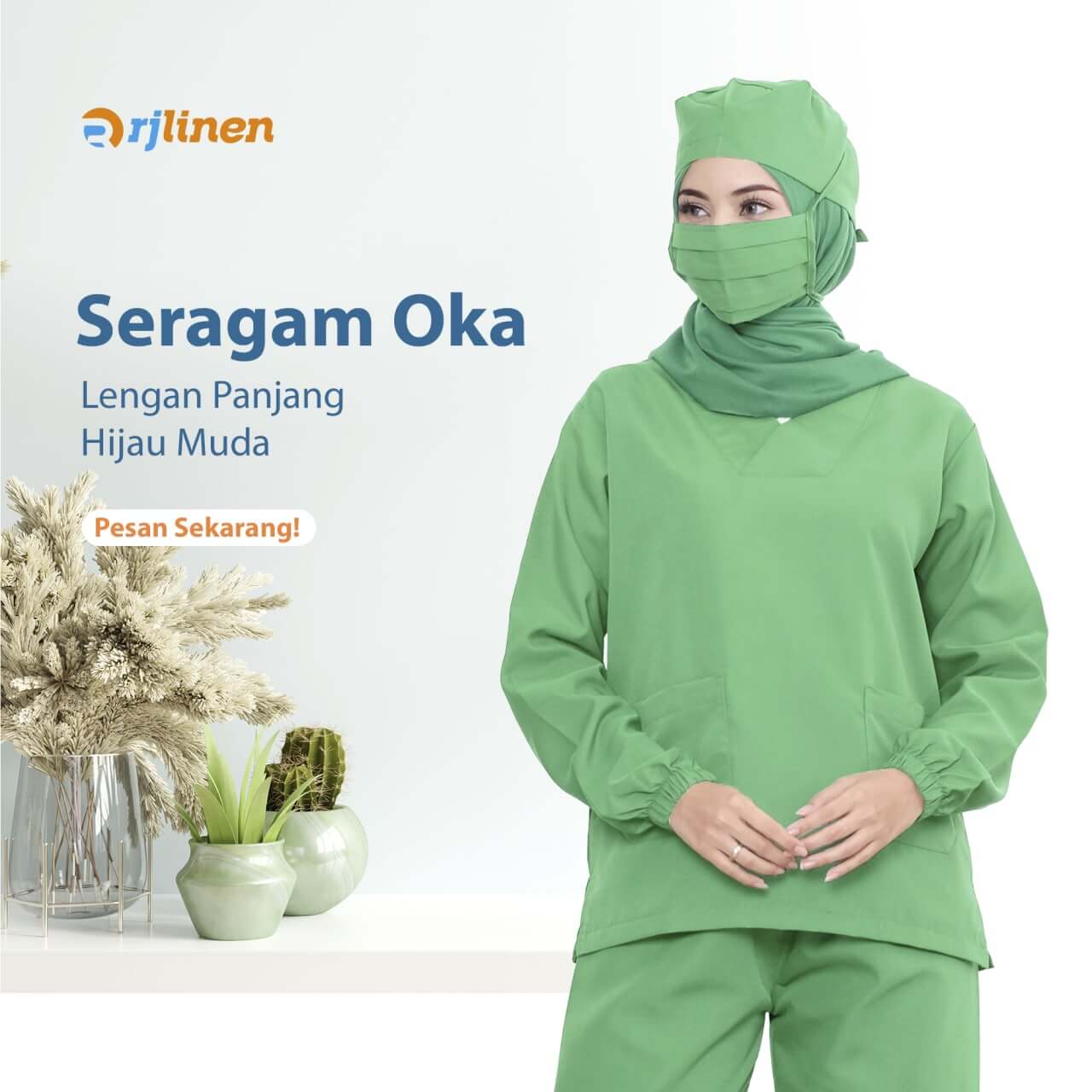 OKA Panjang - Hijau Muda
