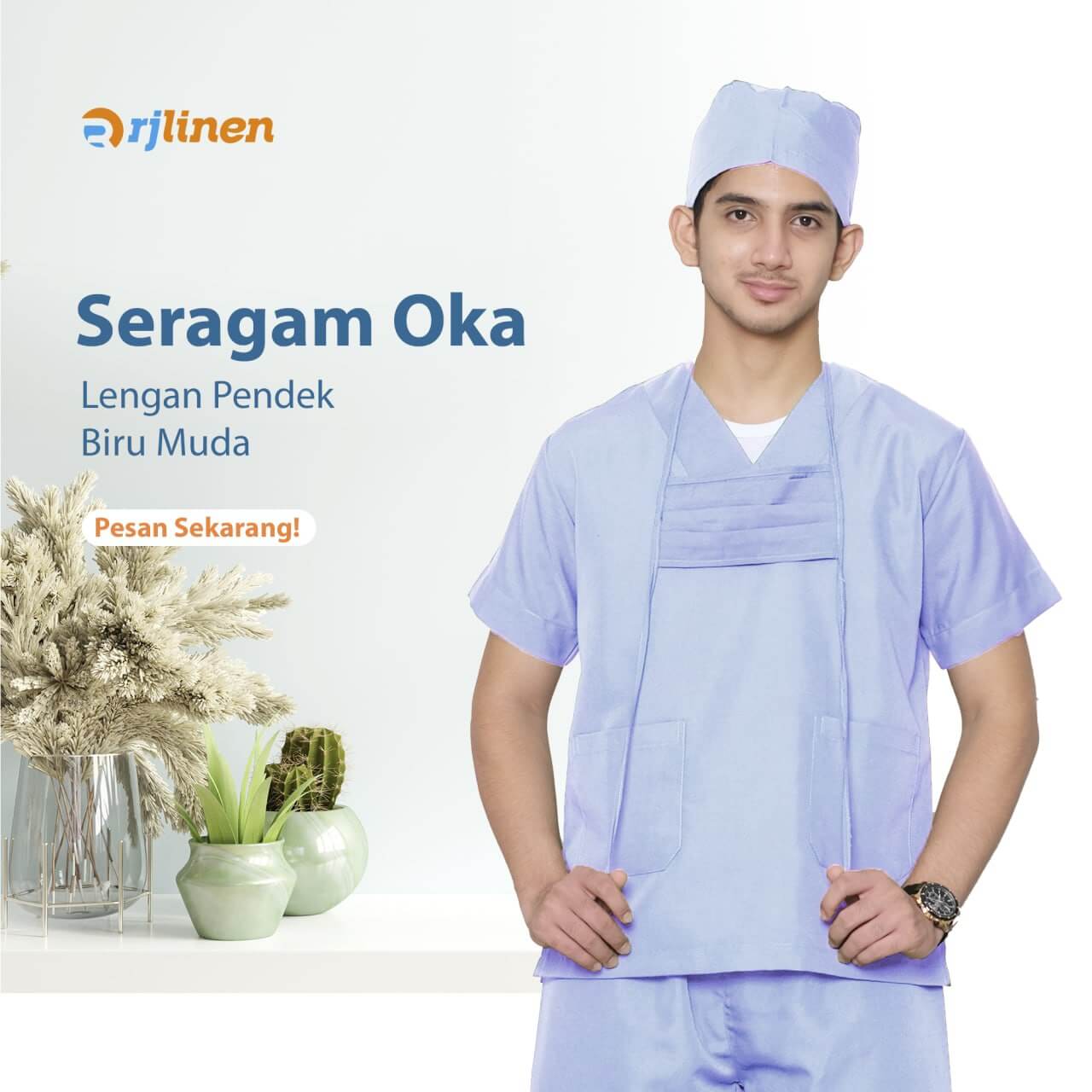 OKA Pendek - Biru Muda
