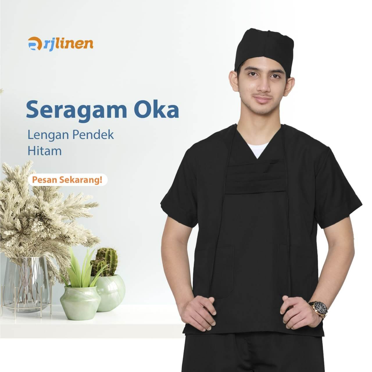 OKA Pendek - Hitam
