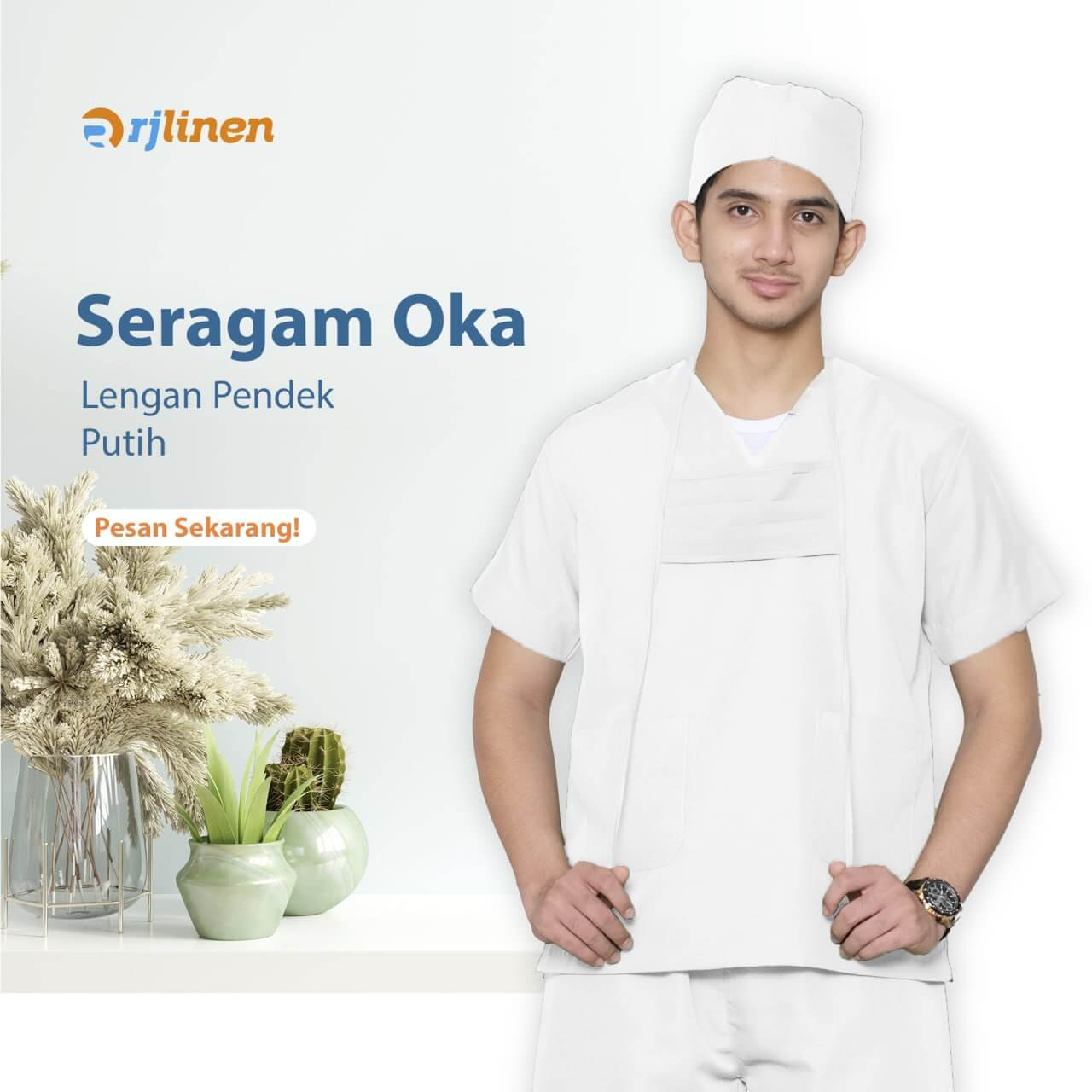 OKA Pendek - Putih