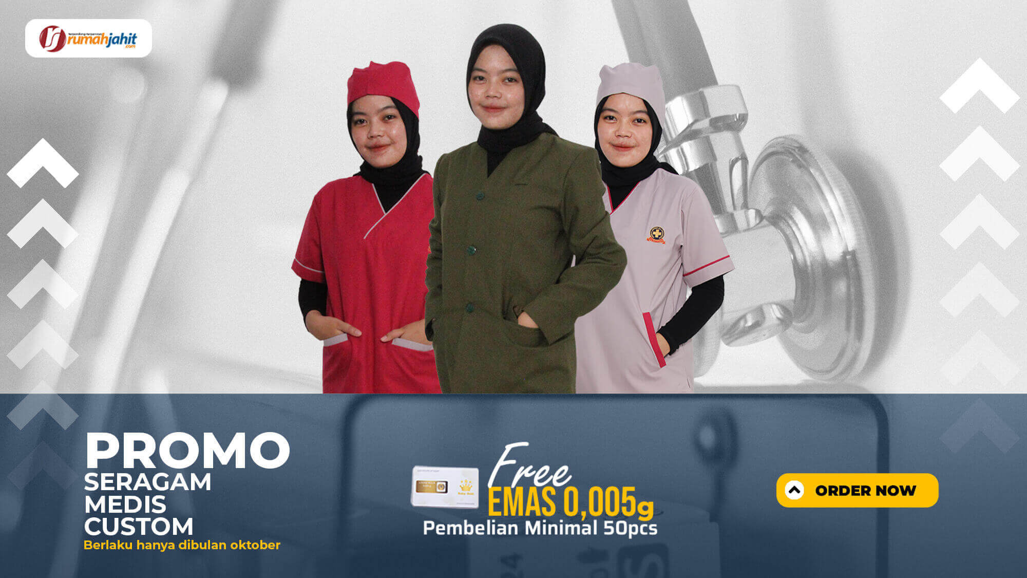 Seragam Medis Berkualitas, Stylish dan Modern