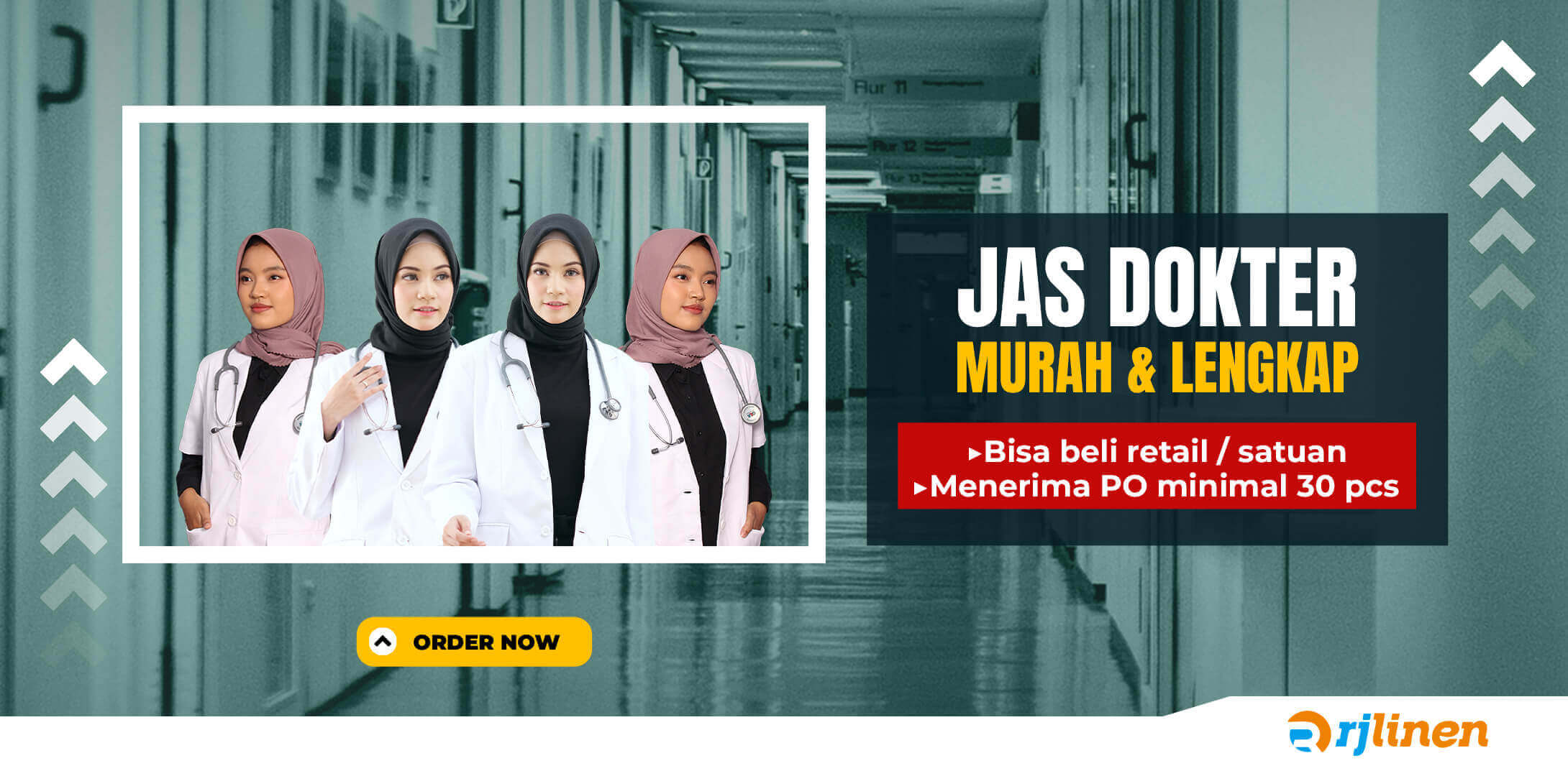 Pesan Seragam Dokter Kustom