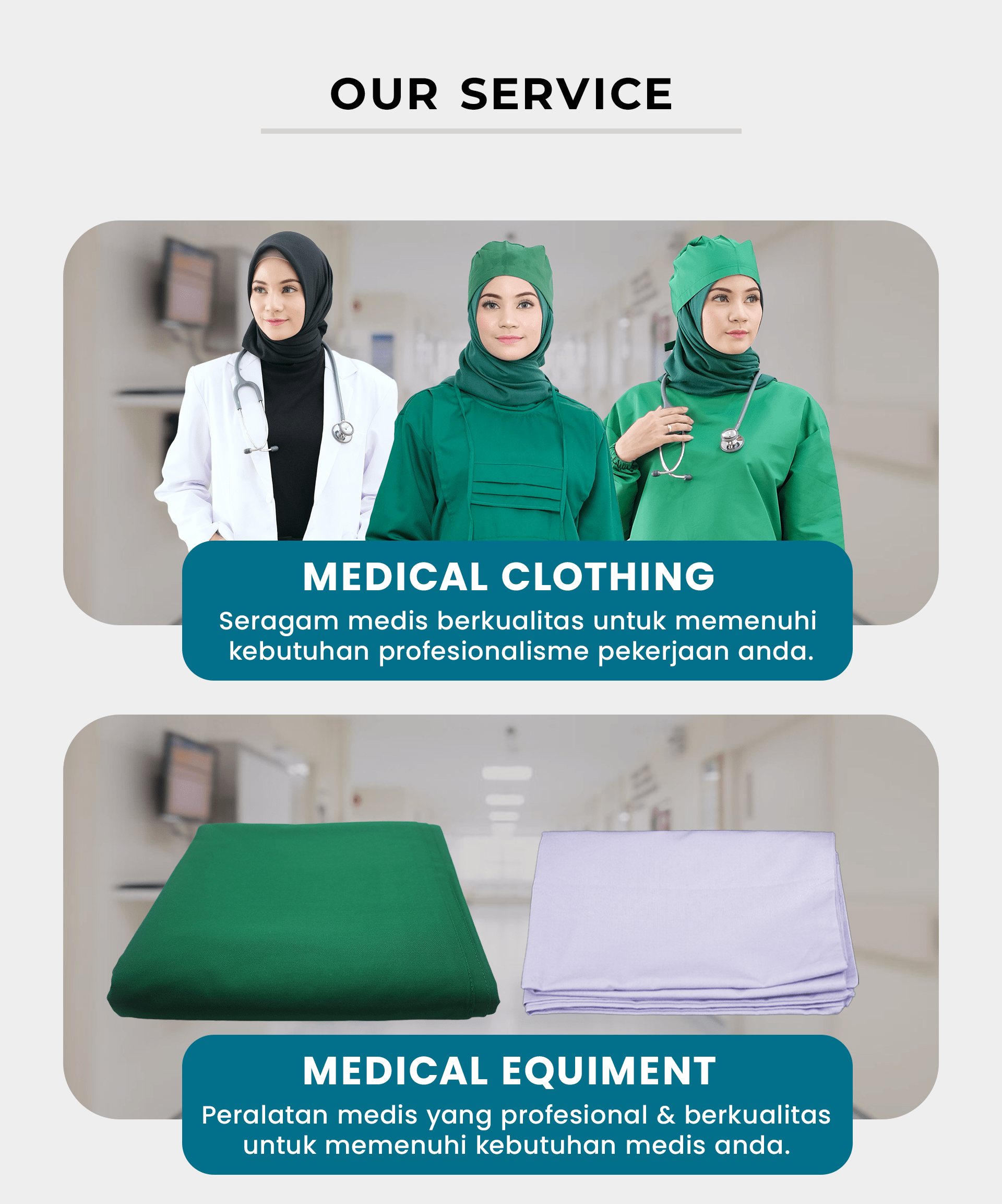 Pesan Pakaian Medis Berkualitas