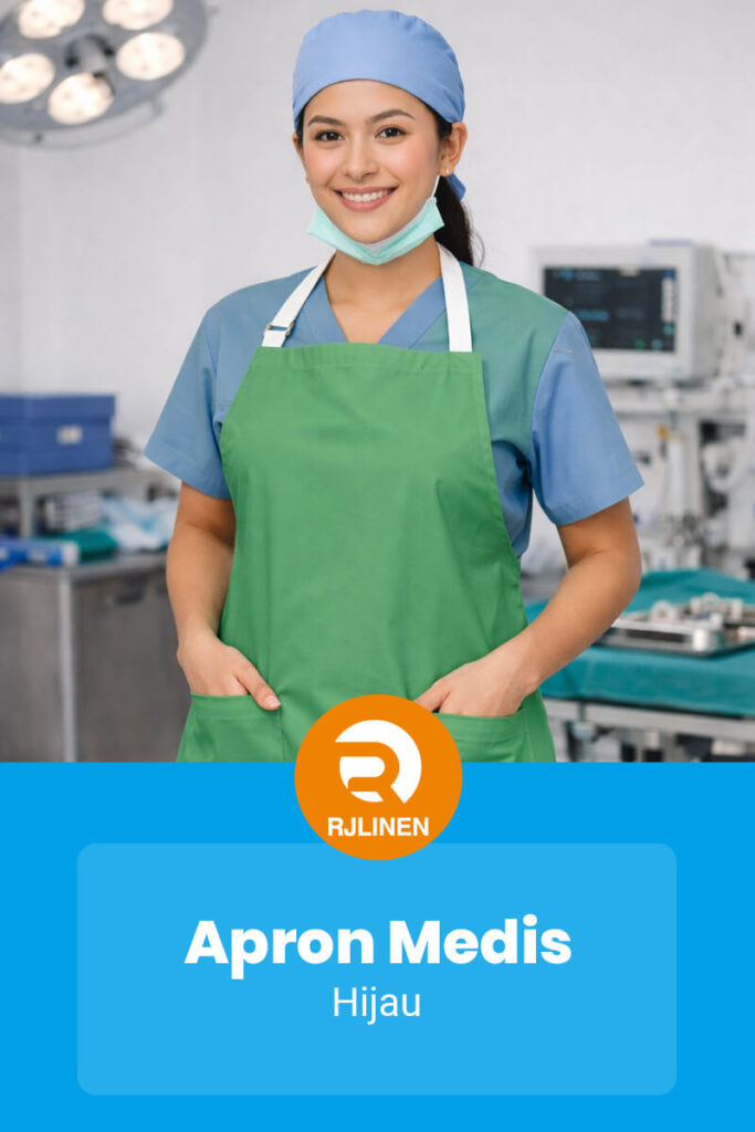 rompi-medis-apron-medis-hijau